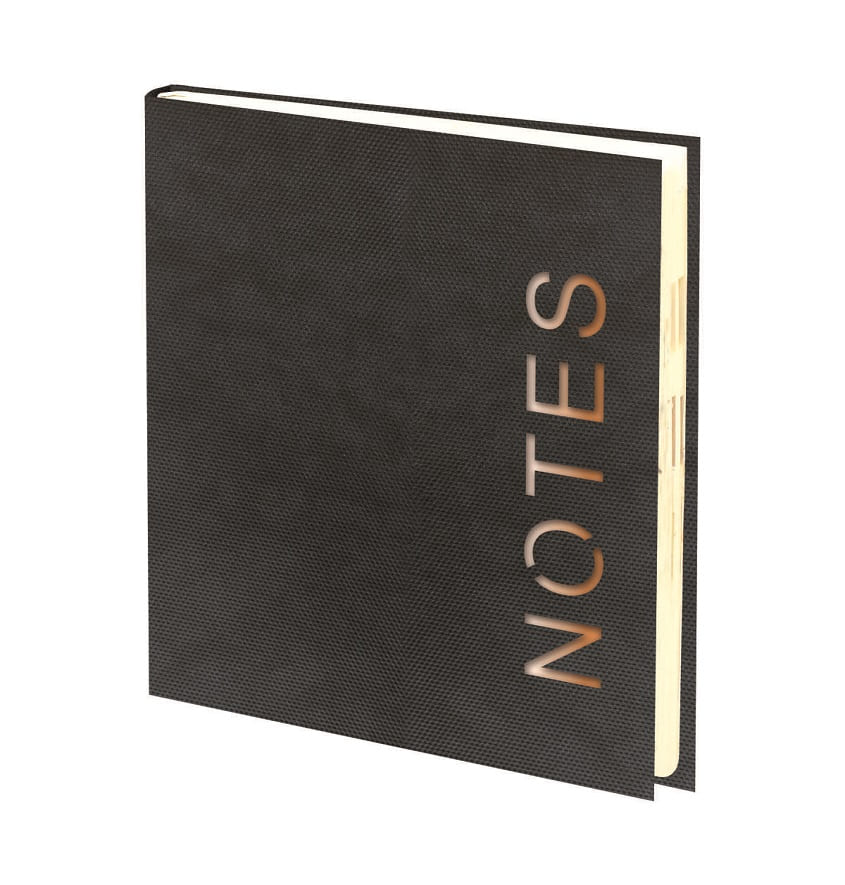 Service Provider of PU Laser Cut Gray Notebook Printing Services in New Delhi, Delhi, India