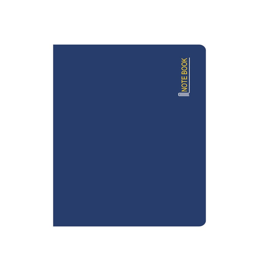 Service Provider of Soft Binding Blue Notebook Printing Services in New Delhi, Delhi, India